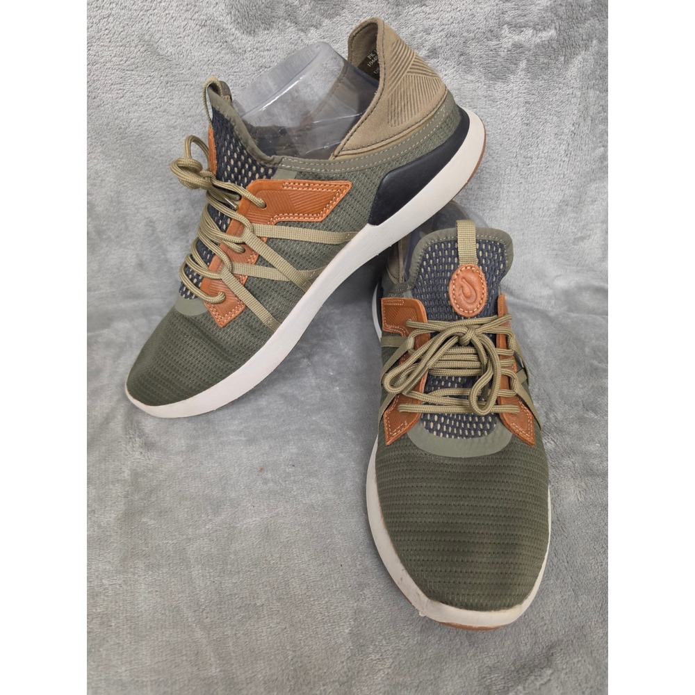 OluKai Men's Size 10 Mio Li Hunter Lava Rock Everyday Athletic Shoes EUC